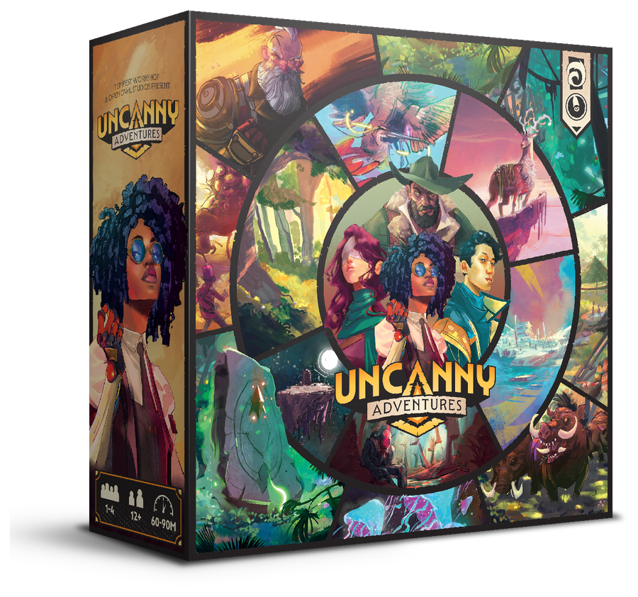 Uncanny Adventures box